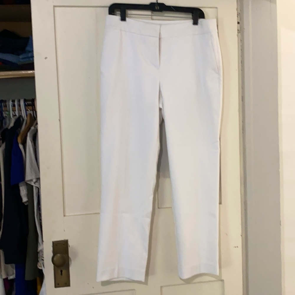 White Ankle Dress pants